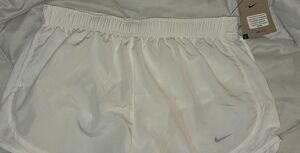 Nike Women's Classic White Athletic Shorts